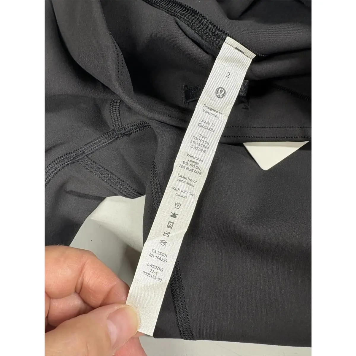 Lululemon clothing - Black 1