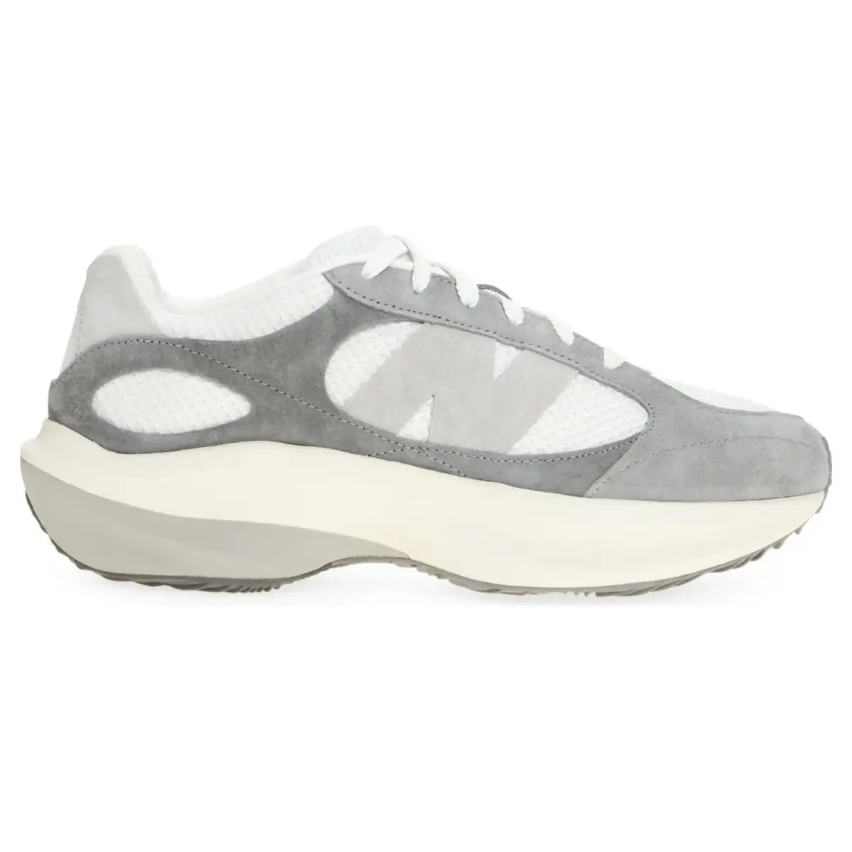 New Balance Mens Warped Runner Running Shoes Size 11.5 Grey White Uwrpdsbb