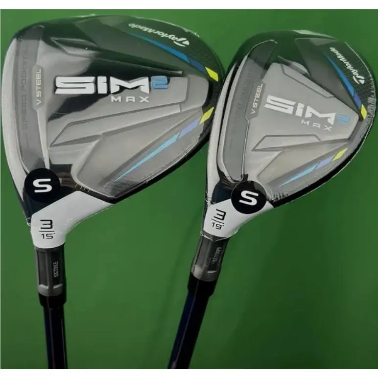 Taylormade SIM2 Max Fairway Wood / Hybrid Set Left Hand 3W-15 3H-19 Stiff LH