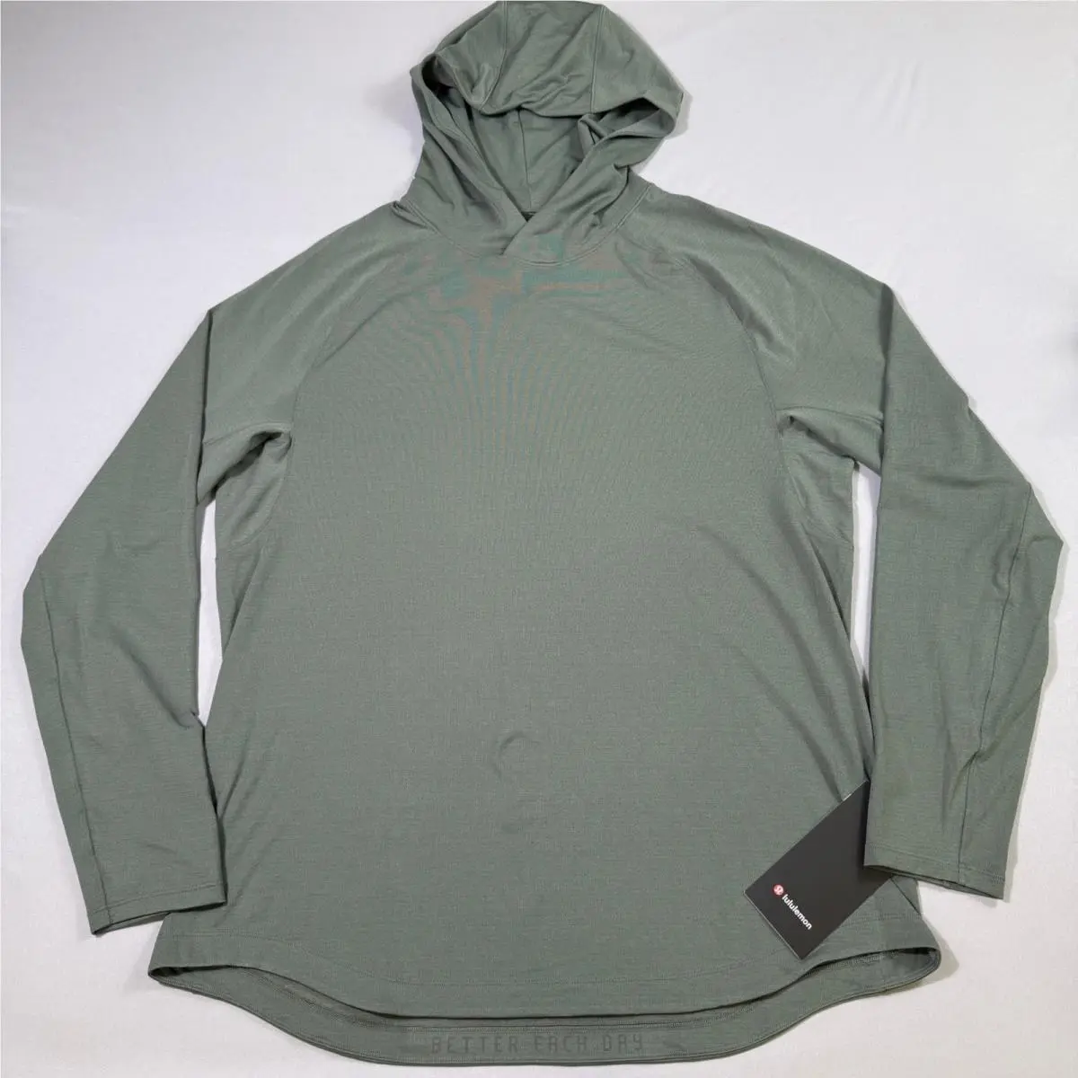 Lululemon License to Train Hoodie Mens XL Palm Court Green Activewear M3EJSS
