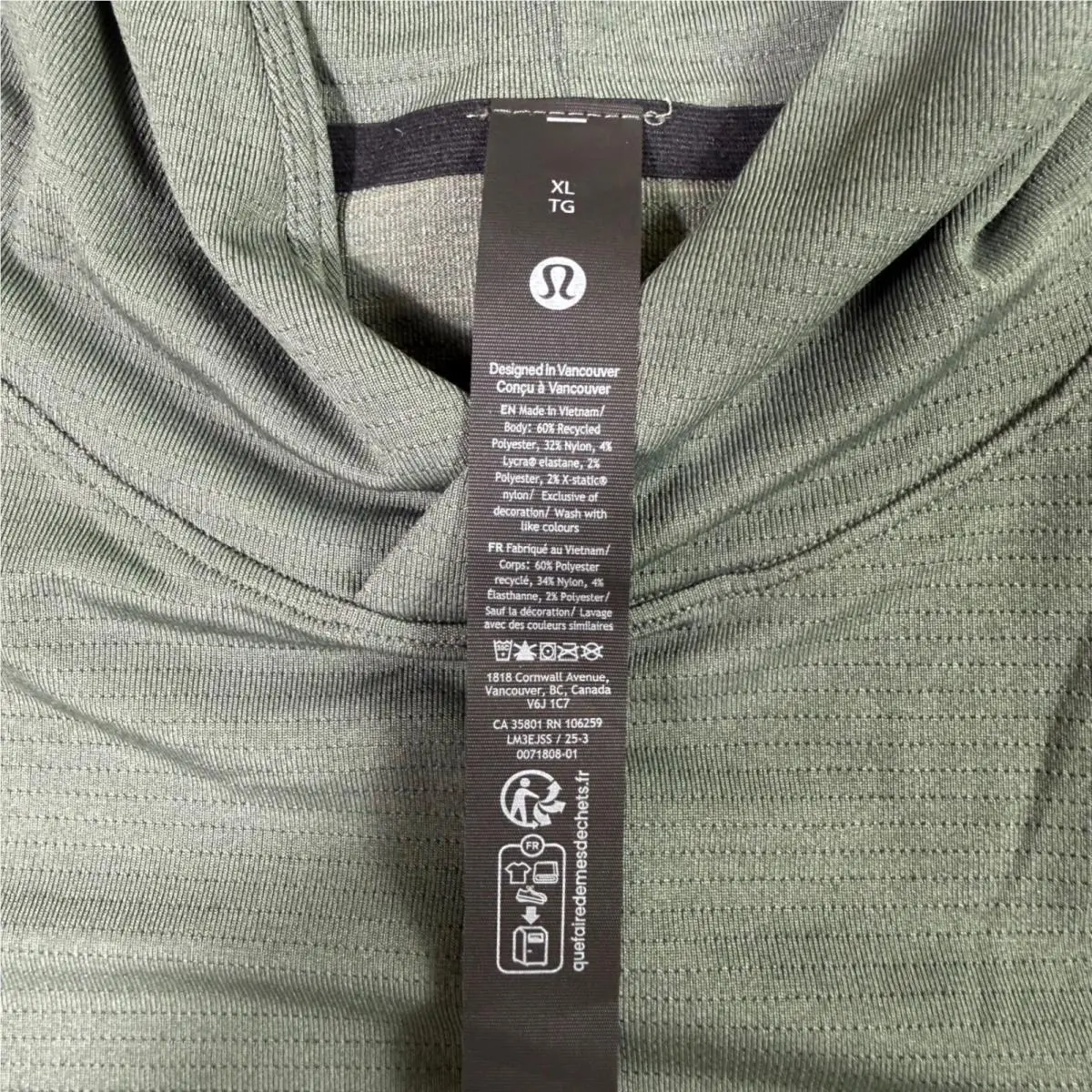 Lululemon clothing - Green 2