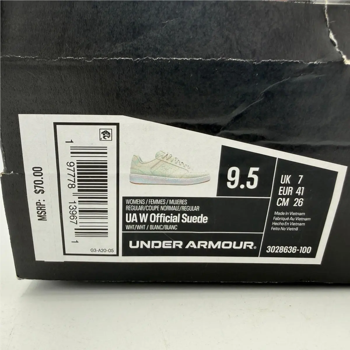 Under Armour shoes - UA W Official Suede - Official Suede - White 0