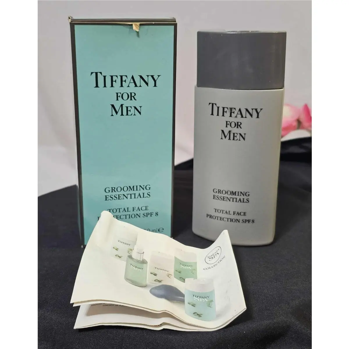 Tiffany For Men Grooming Essentials Total Face Protection 5.1oz/150ml-NEW W/ Box