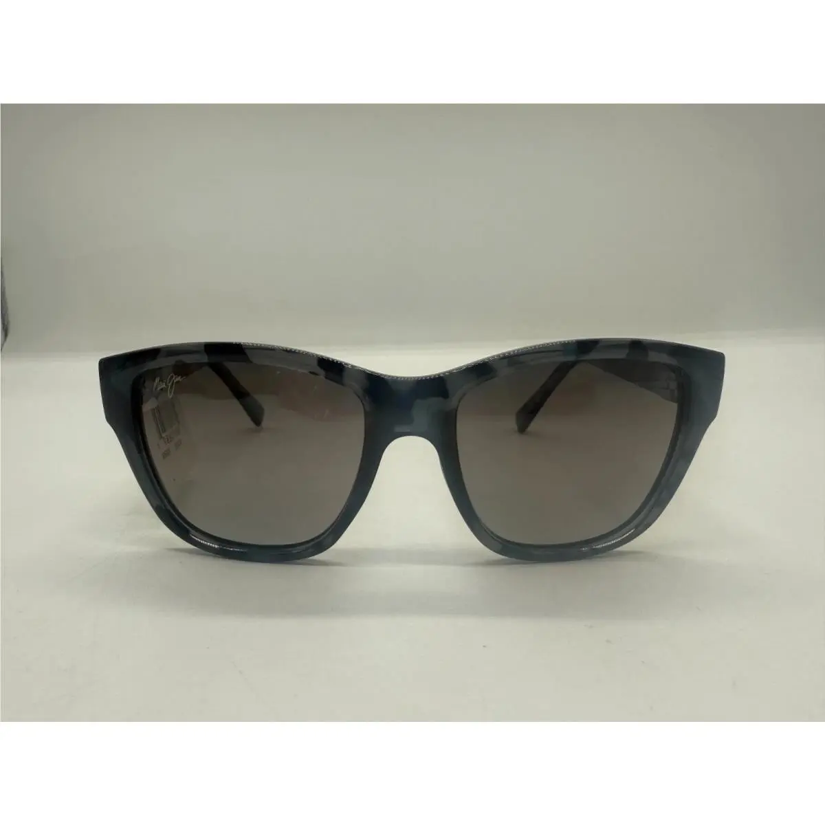Maui Jim Polarized Sunglasses MJ 538-03J Hanapaa Blue Black Tortoise Grey Lens