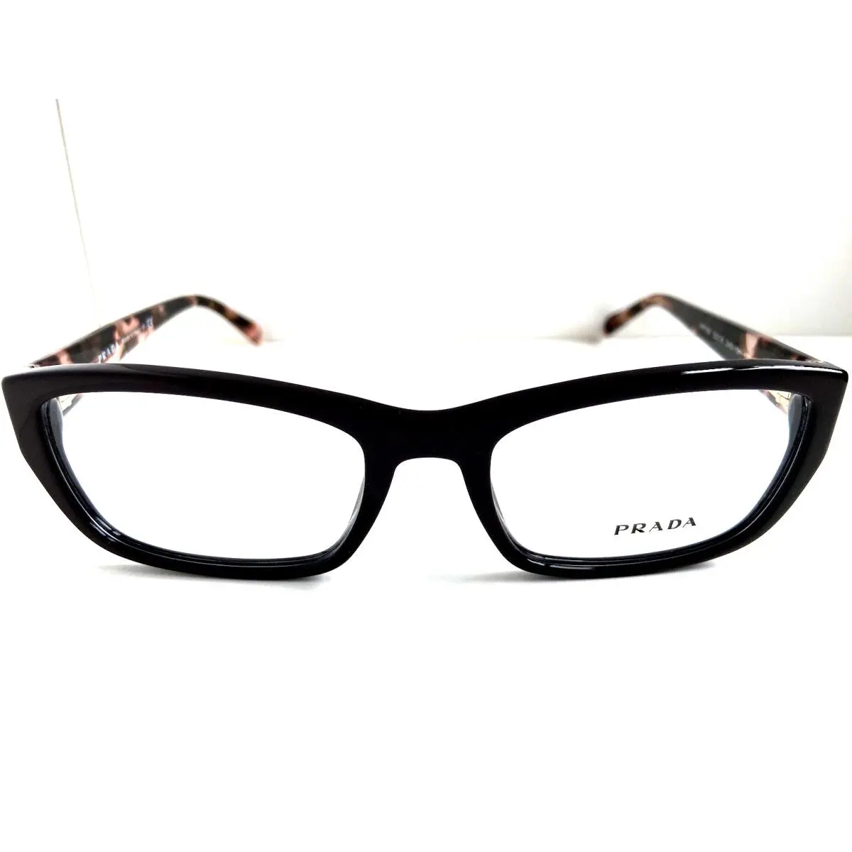 Prada Vpr 1O8 HOD-1O1 52mm Brown Cat Eye Women`s Eyeglasses Frame 3