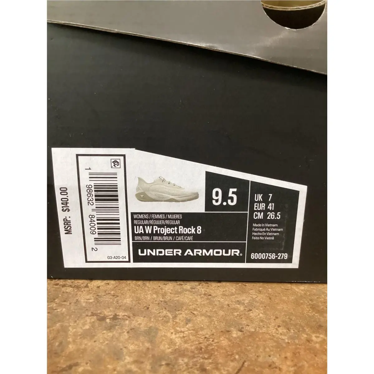 Under Armour shoes - Beige 8