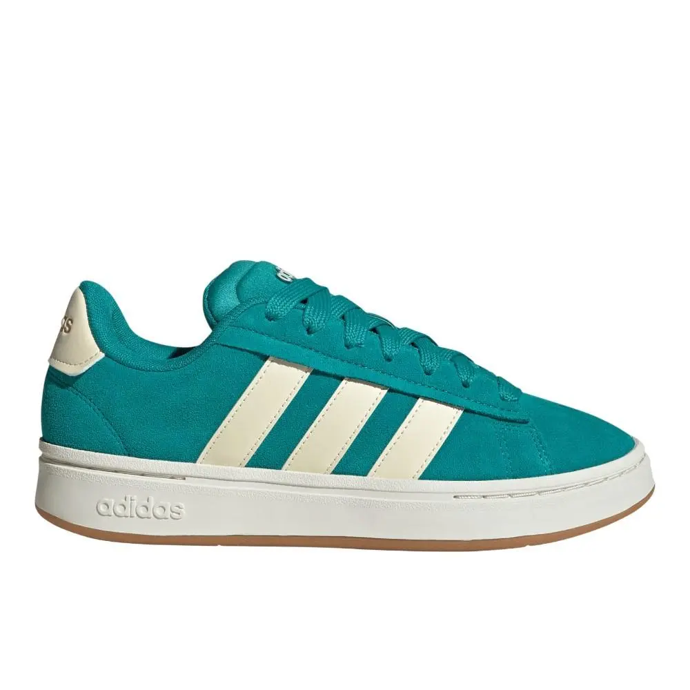 Adidas Grand Court Alpha 00S Lace Up Womens Blue Sneakers Casual Shoes JQ3004