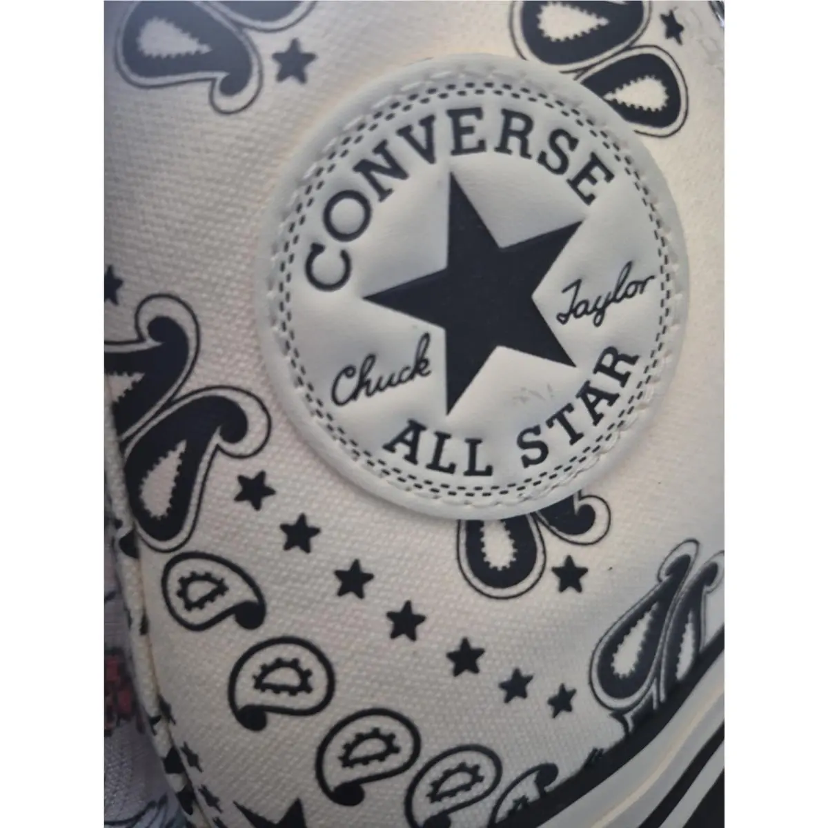 Converse shoes - Converse Chuck Taylor All Star - A15810F - White, Manufacturer: Egret/Black/Egret 3