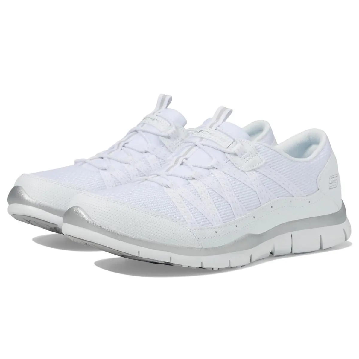 Skechers shoes - White/Silver 5