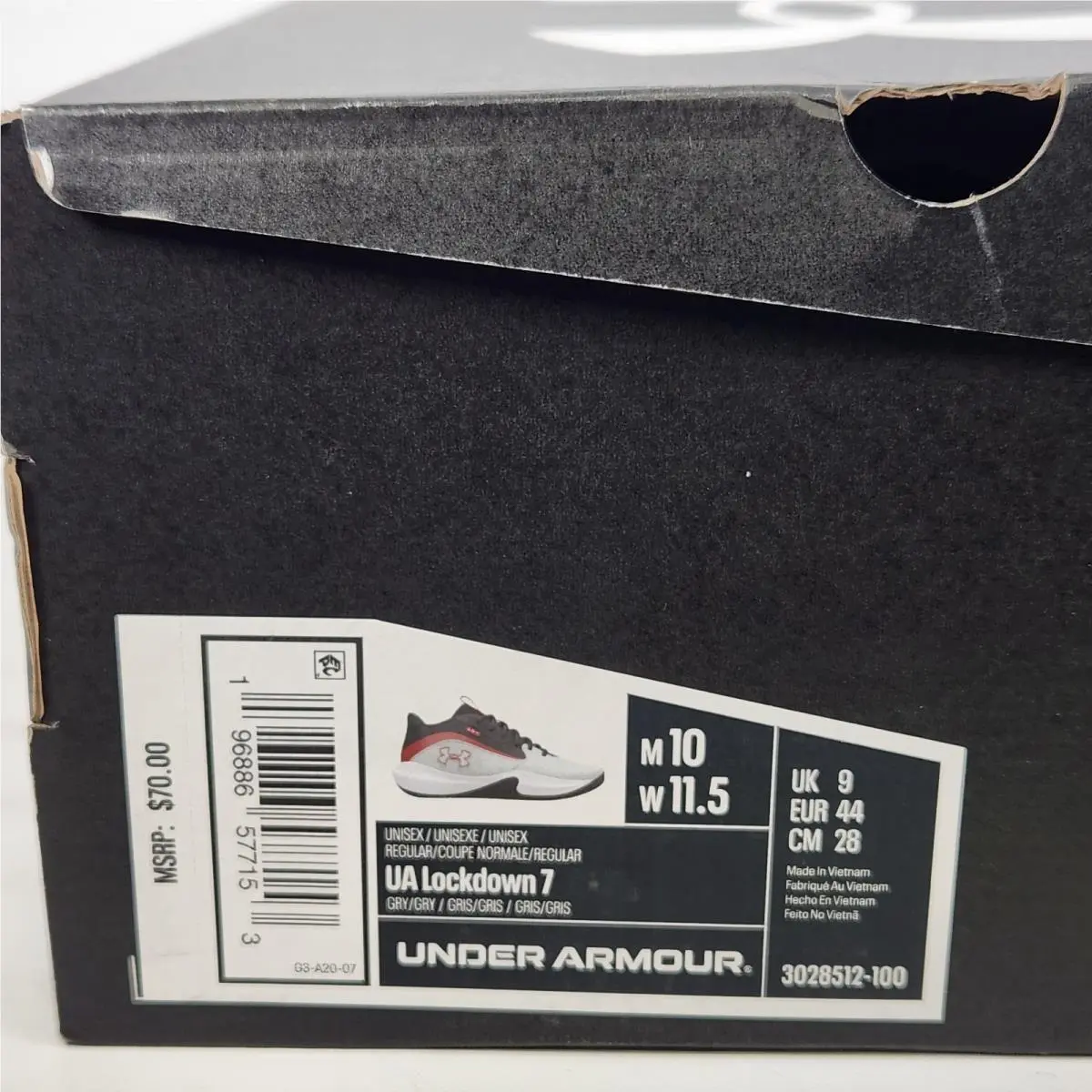 Under Armour shoes - Under Armour Lockdown 7 - Lockdown - Gray 6