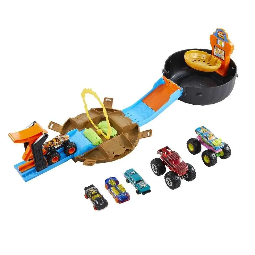 Hot Wheels Monster Trucks Stunt Tire Bundle Ages 4+