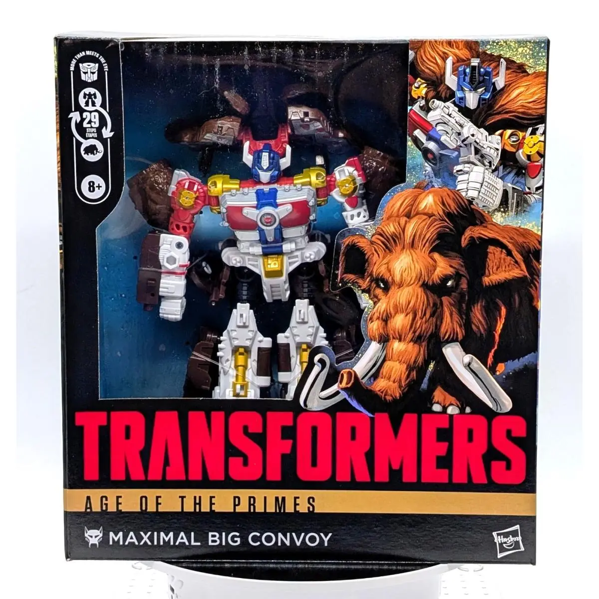 Hasbro/takara Tomy Transformers Age of The Primes Leader Maximal Big Convoy