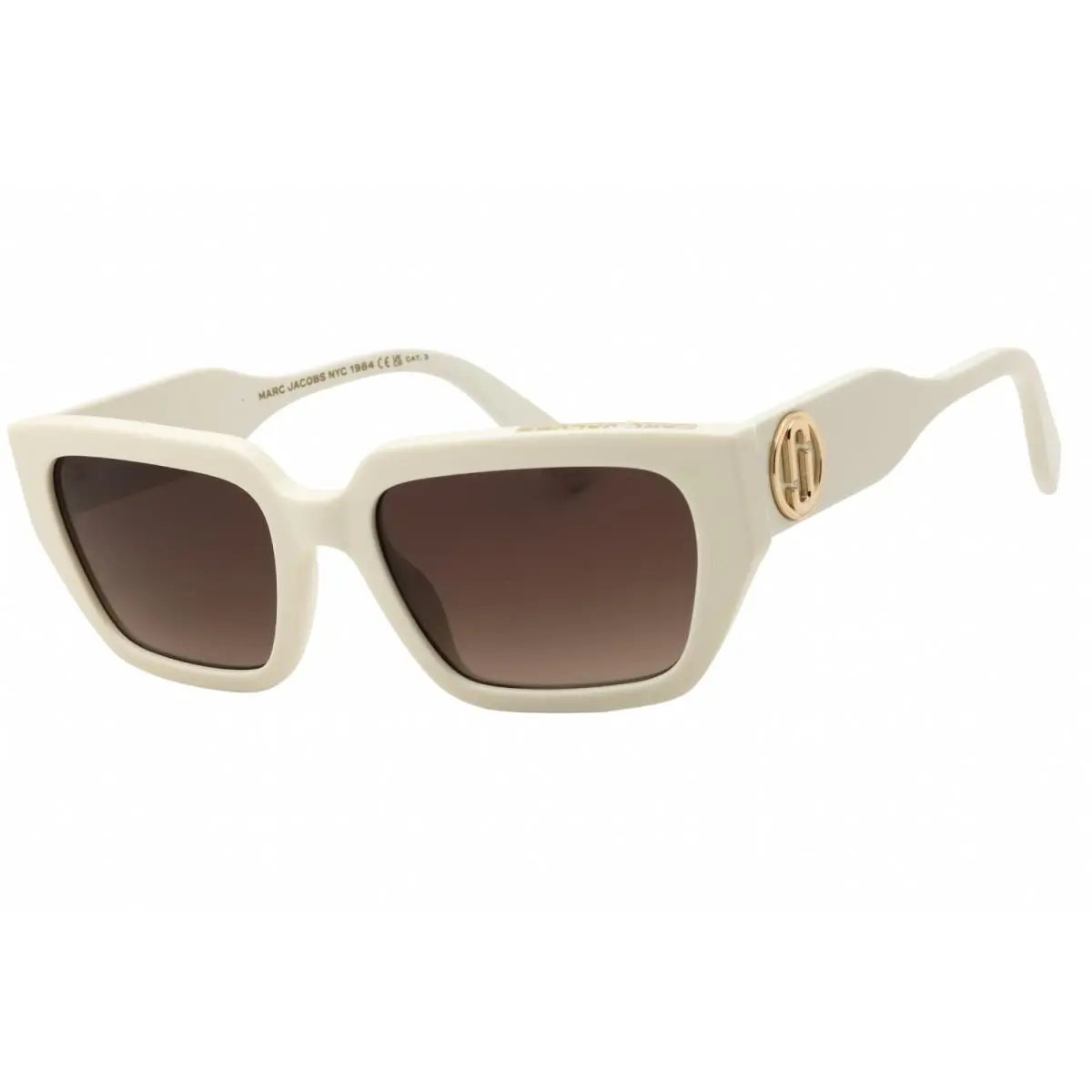 Marc 809/S-0SZJ HA Sunglasses Ivory Brown SF 54mm Women by Marc Jacobs
