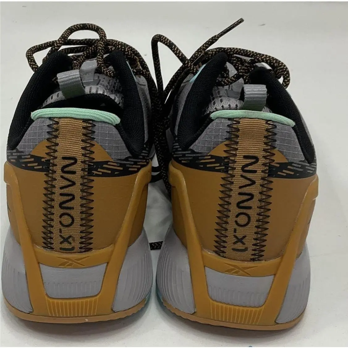 Reebok shoes - Reebok Work - Work - RB3482 - Grey upper shaft- Gold and Blue lower 11