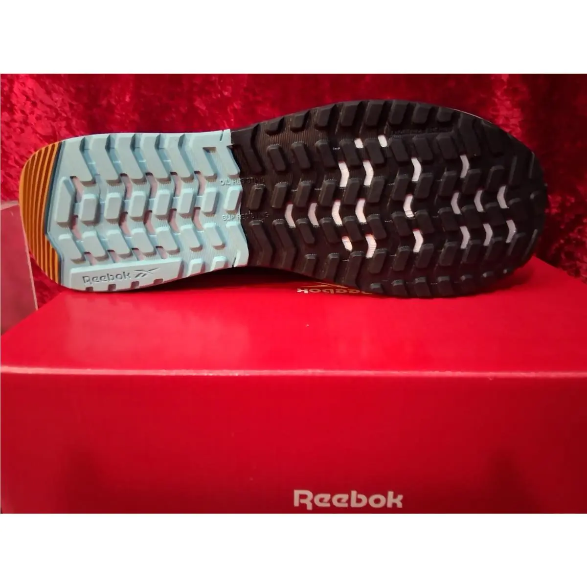 Reebok shoes - Reebok Work - Work - RB3482 - Grey upper shaft- Gold and Blue lower 15