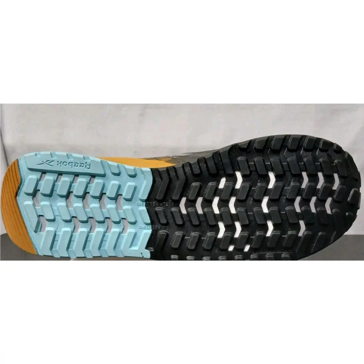 Reebok shoes - Reebok Work - Work - RB3482 - Grey upper shaft- Gold and Blue lower 16