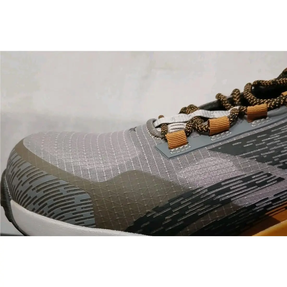 Reebok shoes - Reebok Work - Work - RB3482 - Grey upper shaft- Gold and Blue lower 3