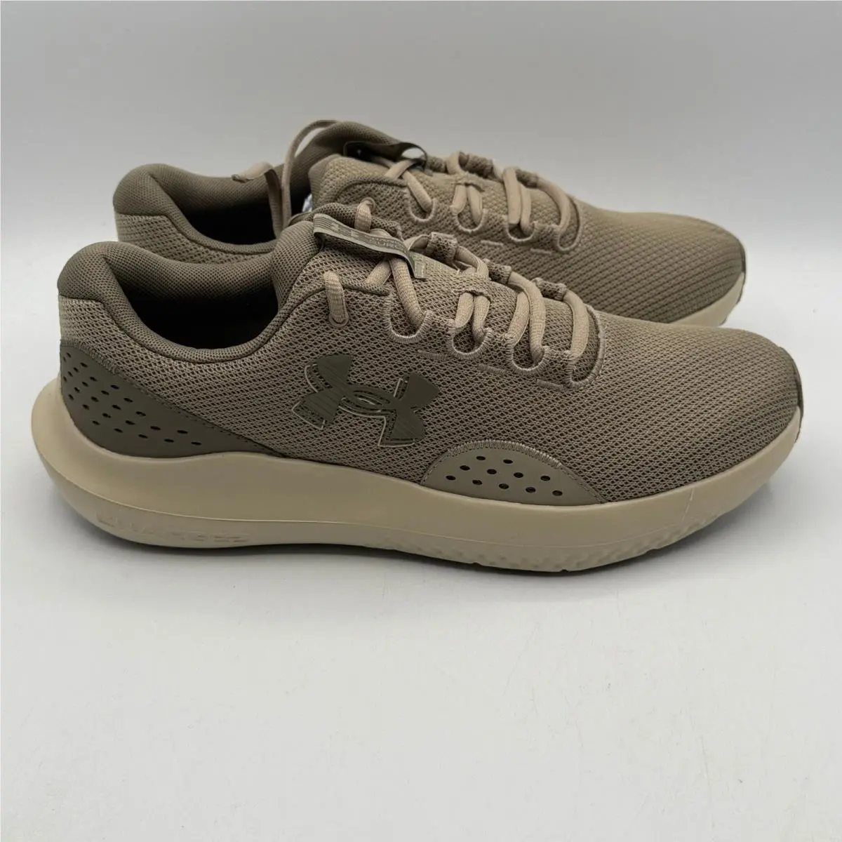 Under Armour Charged Surge 4 Sneakers Men Size 11 Brown Running 3027000-203