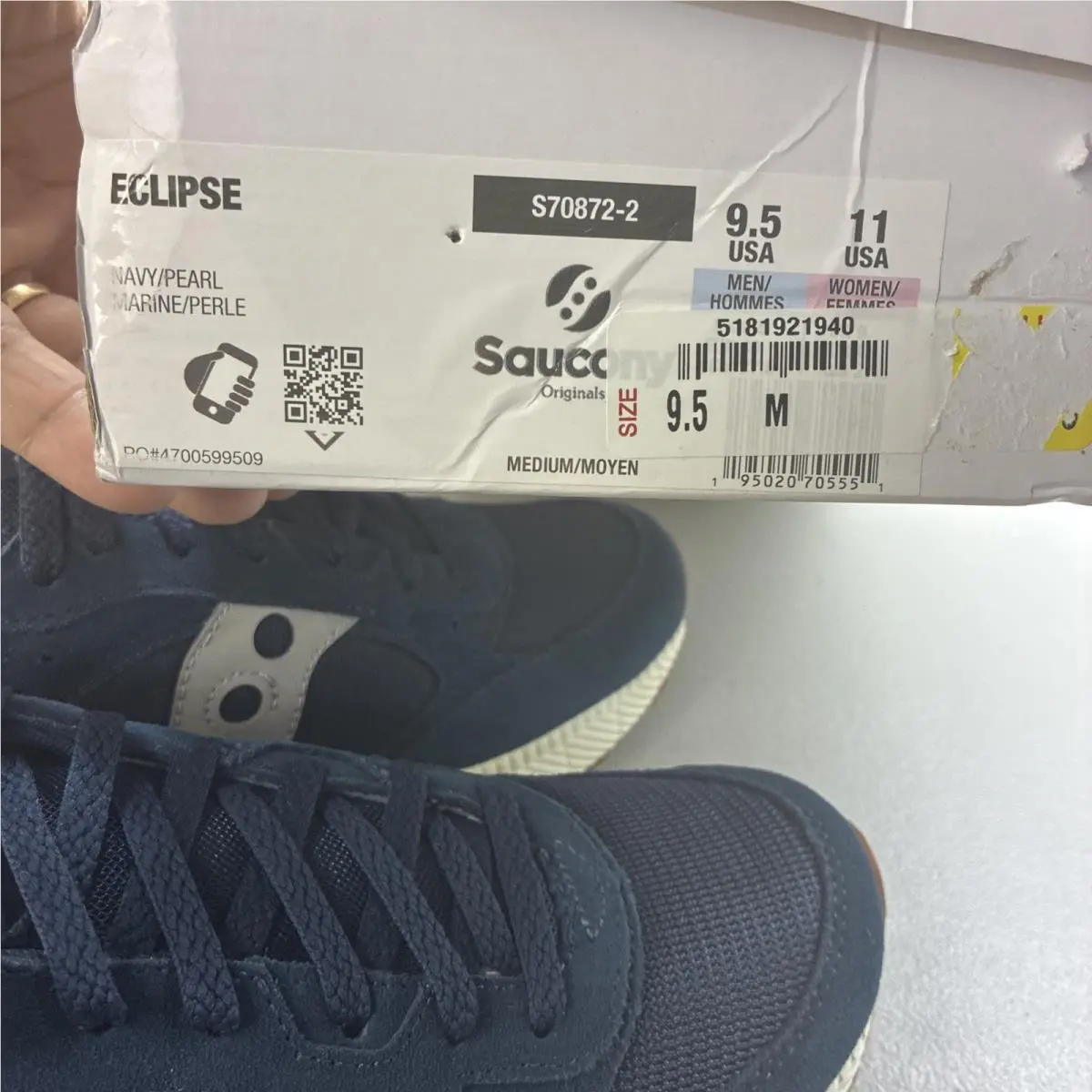 Saucony shoes - Saucony Eclipse - Eclipse - S70872 - Blue 5