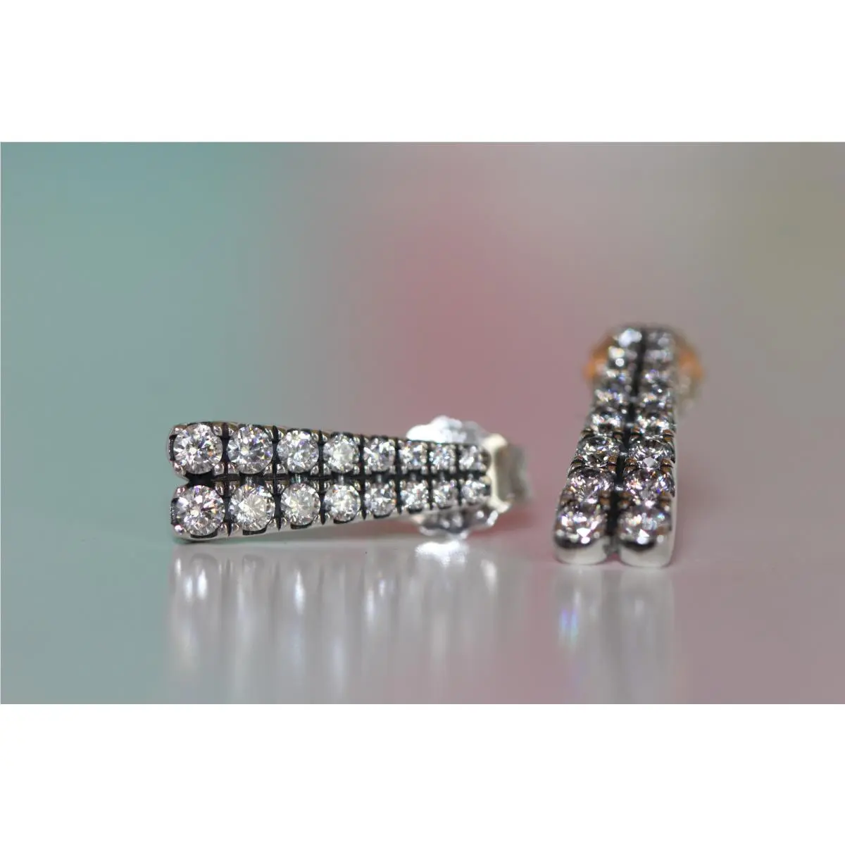 Pandora Shooting Stars Clear CZ Earrings 296367CZ Box