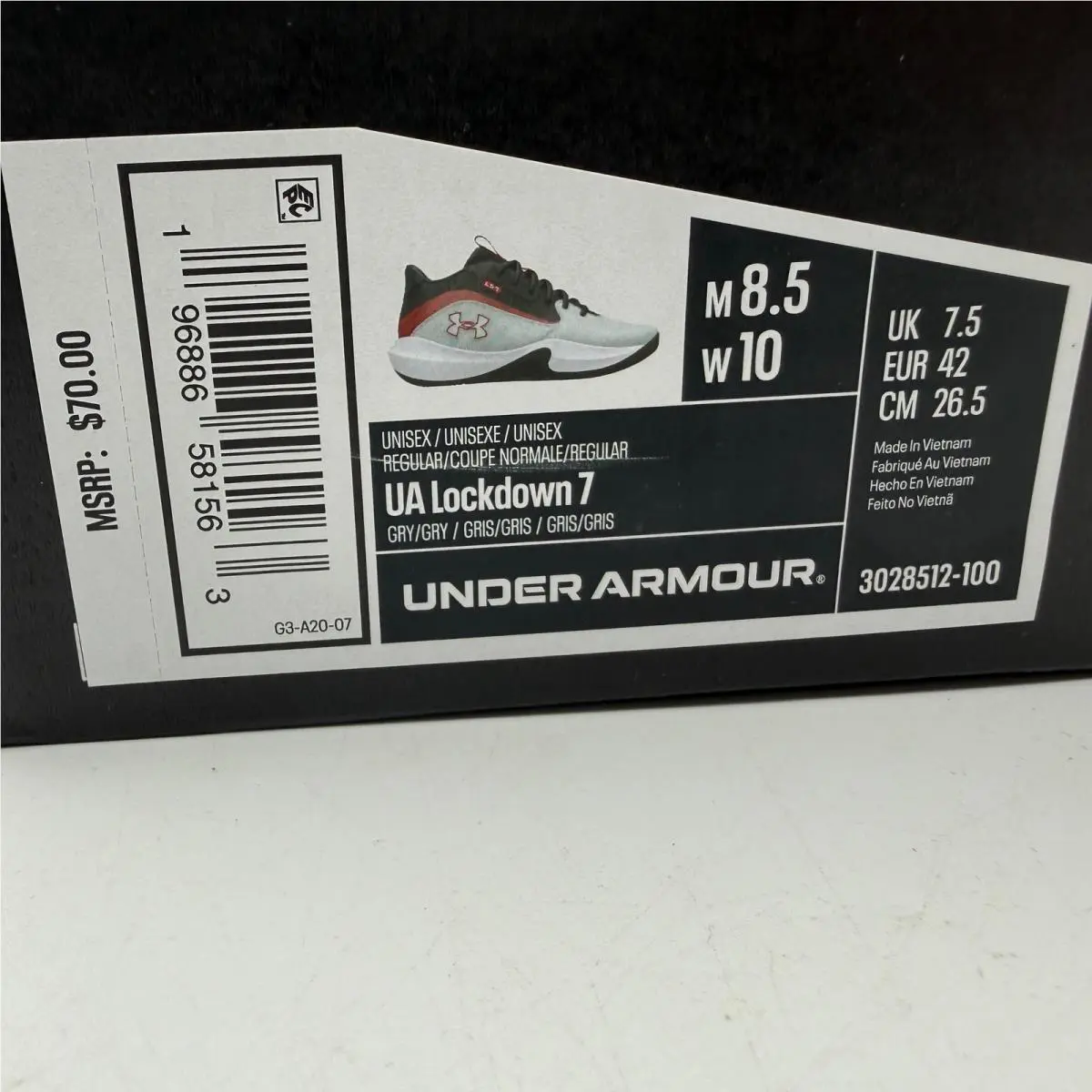 Under Armour shoes - Under Armour Lockdown 7 - Lockdown - White 0