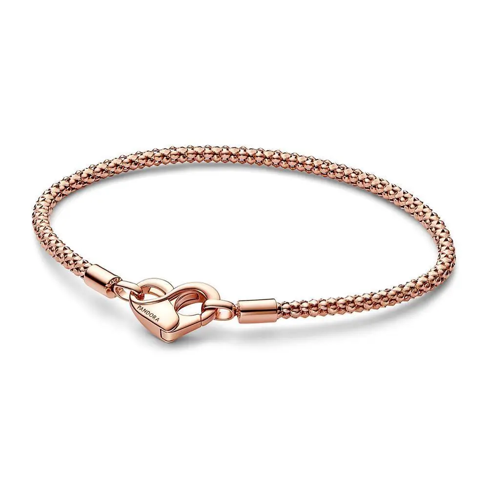 Pandora Moments Studded Chain Bracelet 582731C00-18