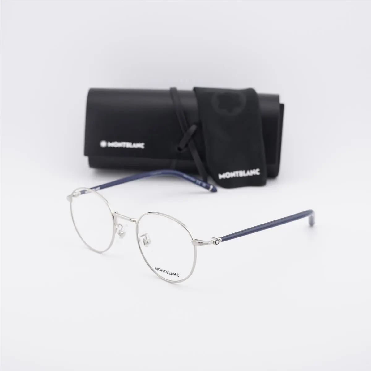 Montblanc MB0273O 003 Silver 49mm Eyeglasses