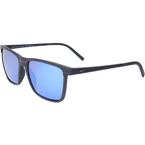 Maui Jim One Way MJ875 Sunglasses Dark Navy Stripe
