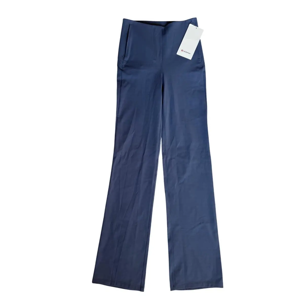 Lululemon Pants Size 4 Smooth Fit Blue Shade High Rise Pull On W5EGSS