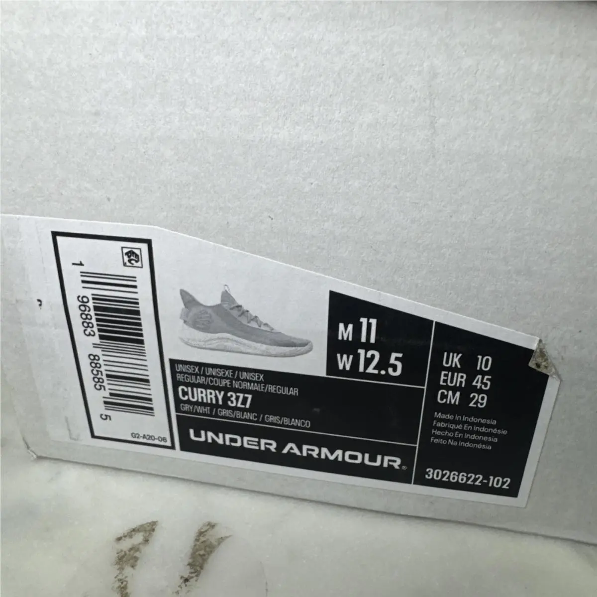 Under Armour shoes - Curry Splash 24 SDE - Curry Splash SDE - 3028192-014 - Grey (UPC: 0196883885855) 11