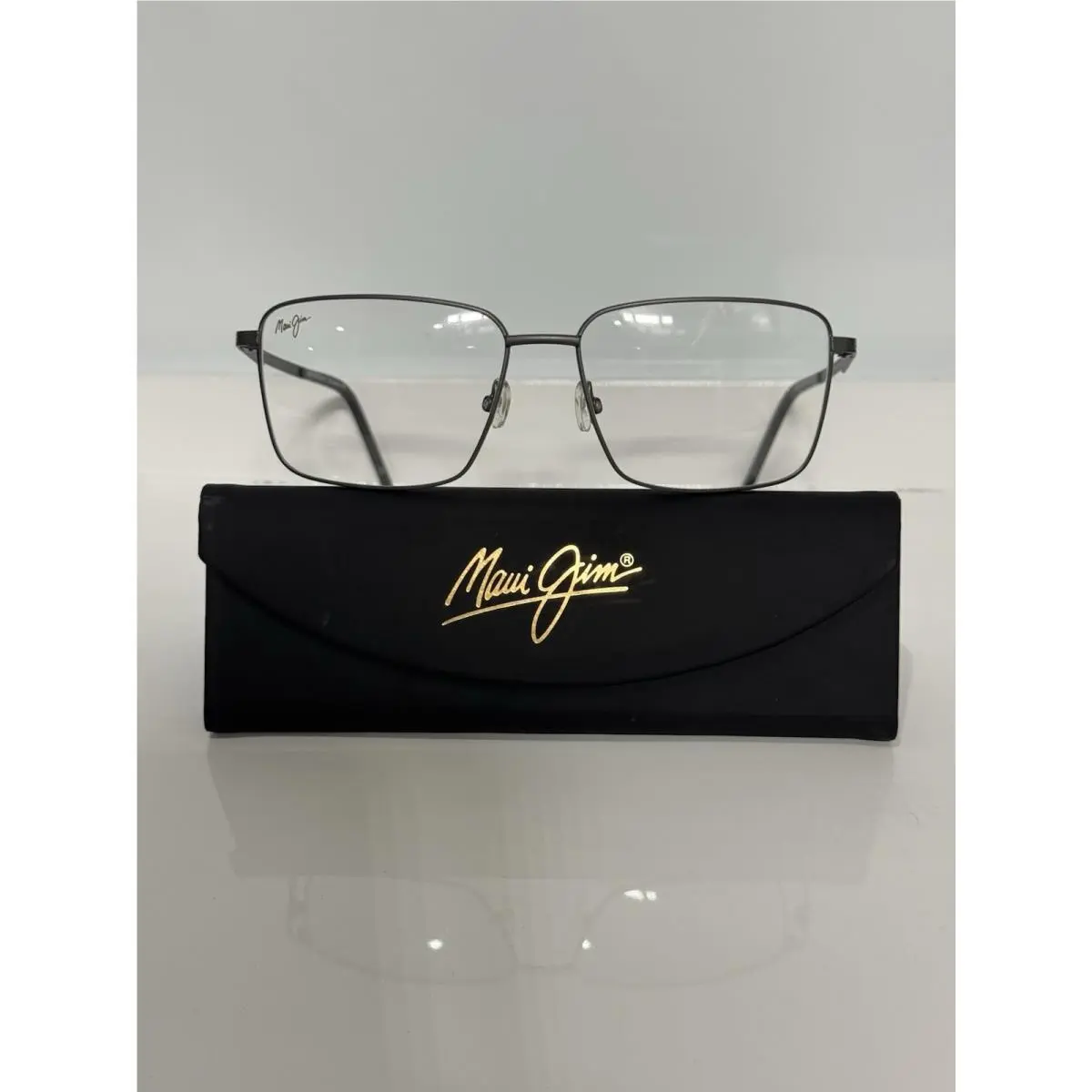 Maui Jim MJO2134-81M Satin Grey Metal Men’s Eyeglasses 59mm