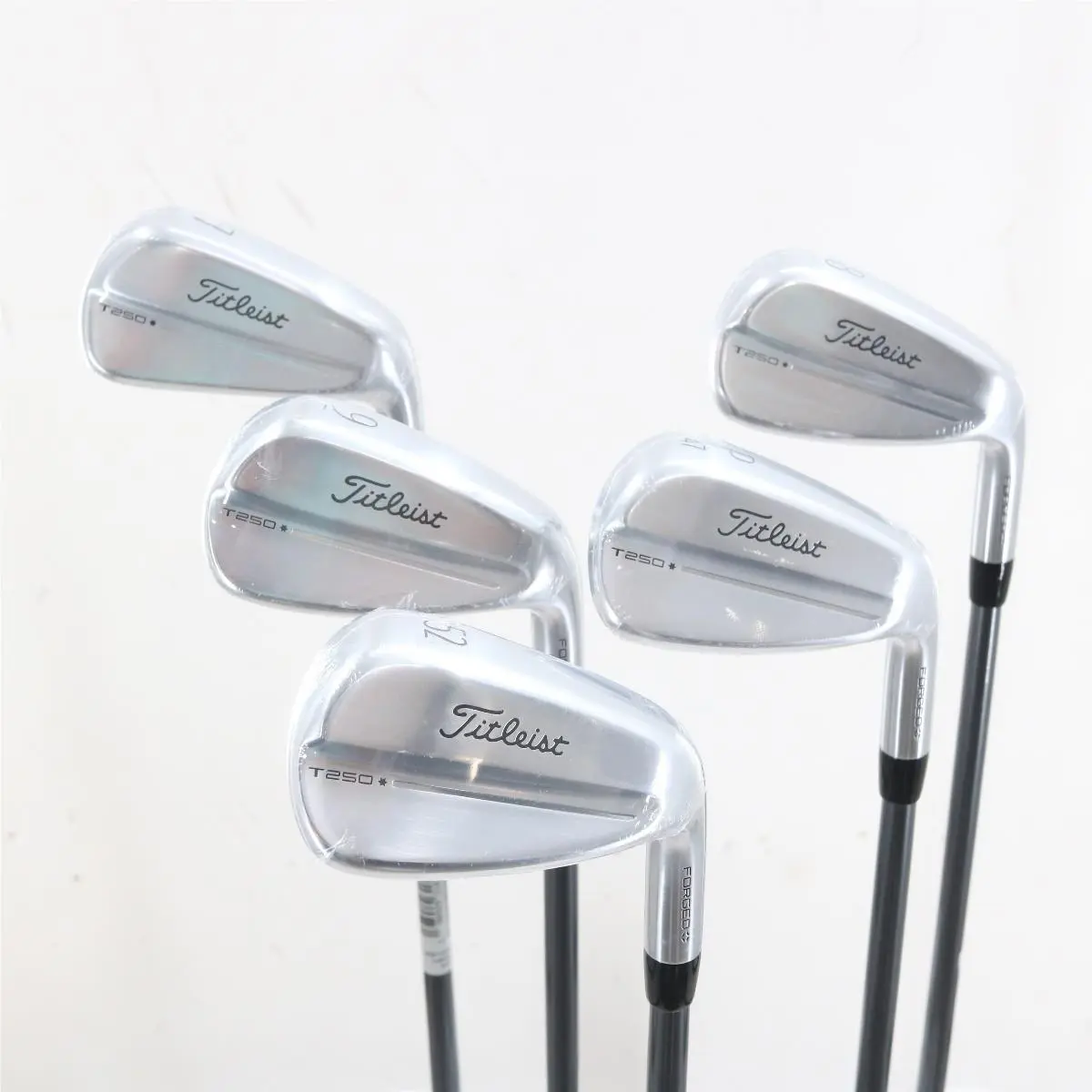 Titleist T250 Launch Spec Iron Set 7-P47 W52 Graphite Mmt 55 R3 Ladies A-162733