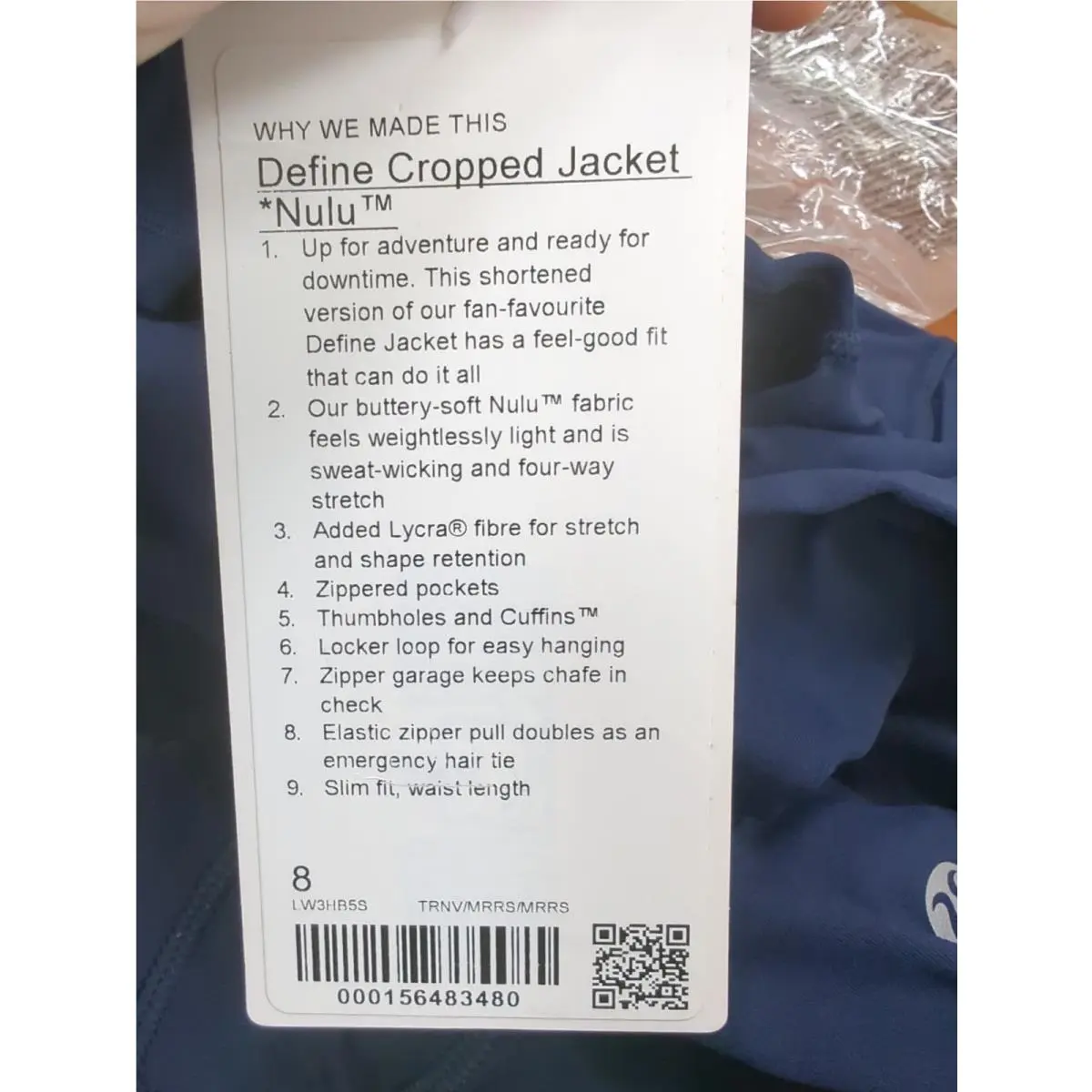 Lululemon clothing - Blue 2