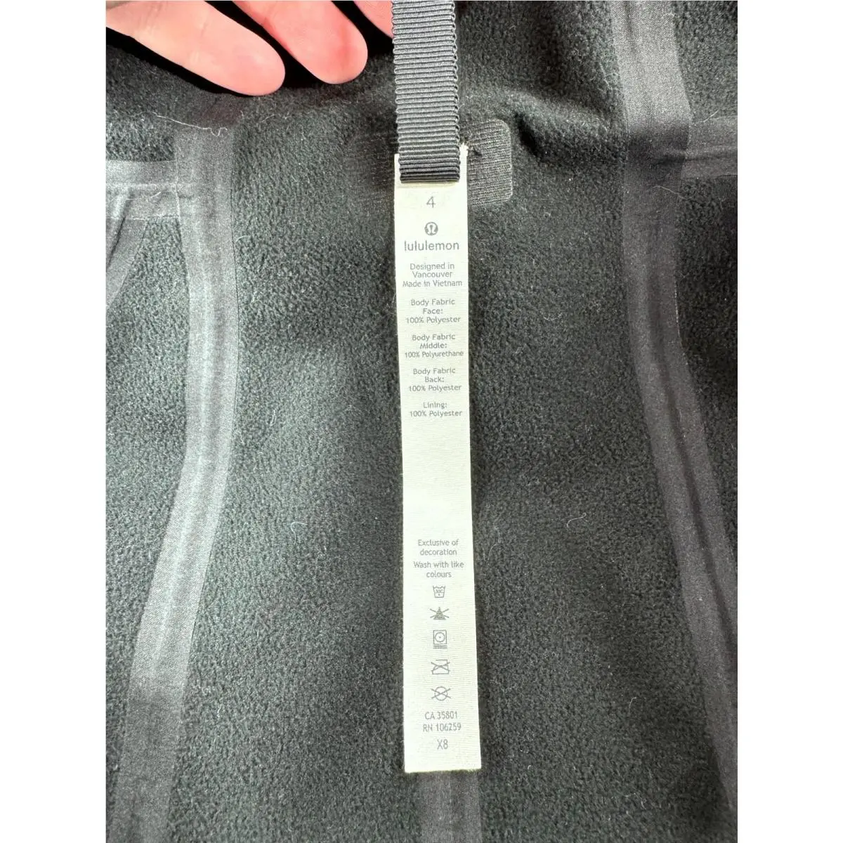 Lululemon clothing - Lululemon Glyde Along - Glyde Along - Black 2