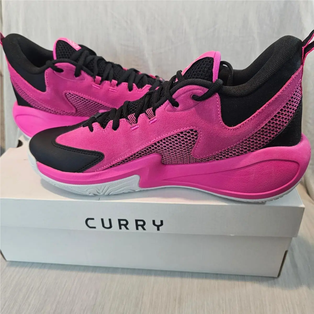 Under Armour shoes - CURRY3Z25SDE - Curry 3Z 25 SDE - Pink 2