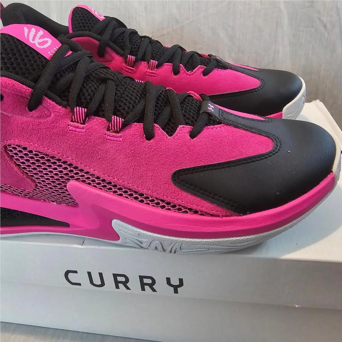 Under Armour shoes - CURRY3Z25SDE - Curry 3Z 25 SDE - Pink 4