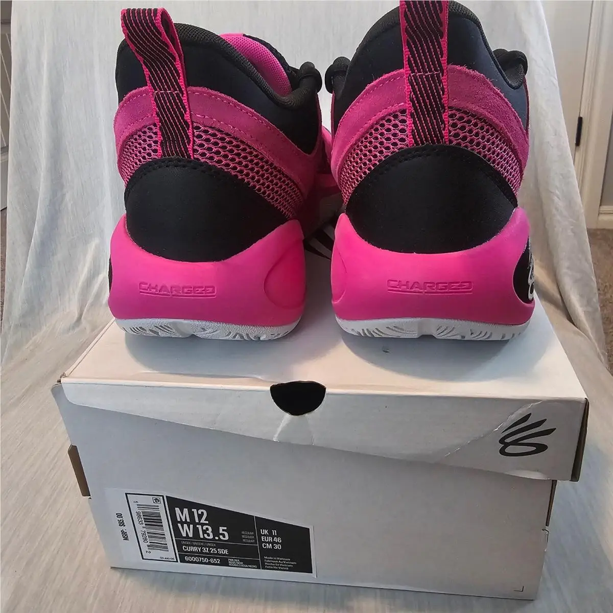 Under Armour shoes - CURRY3Z25SDE - Curry 3Z 25 SDE - Pink 6