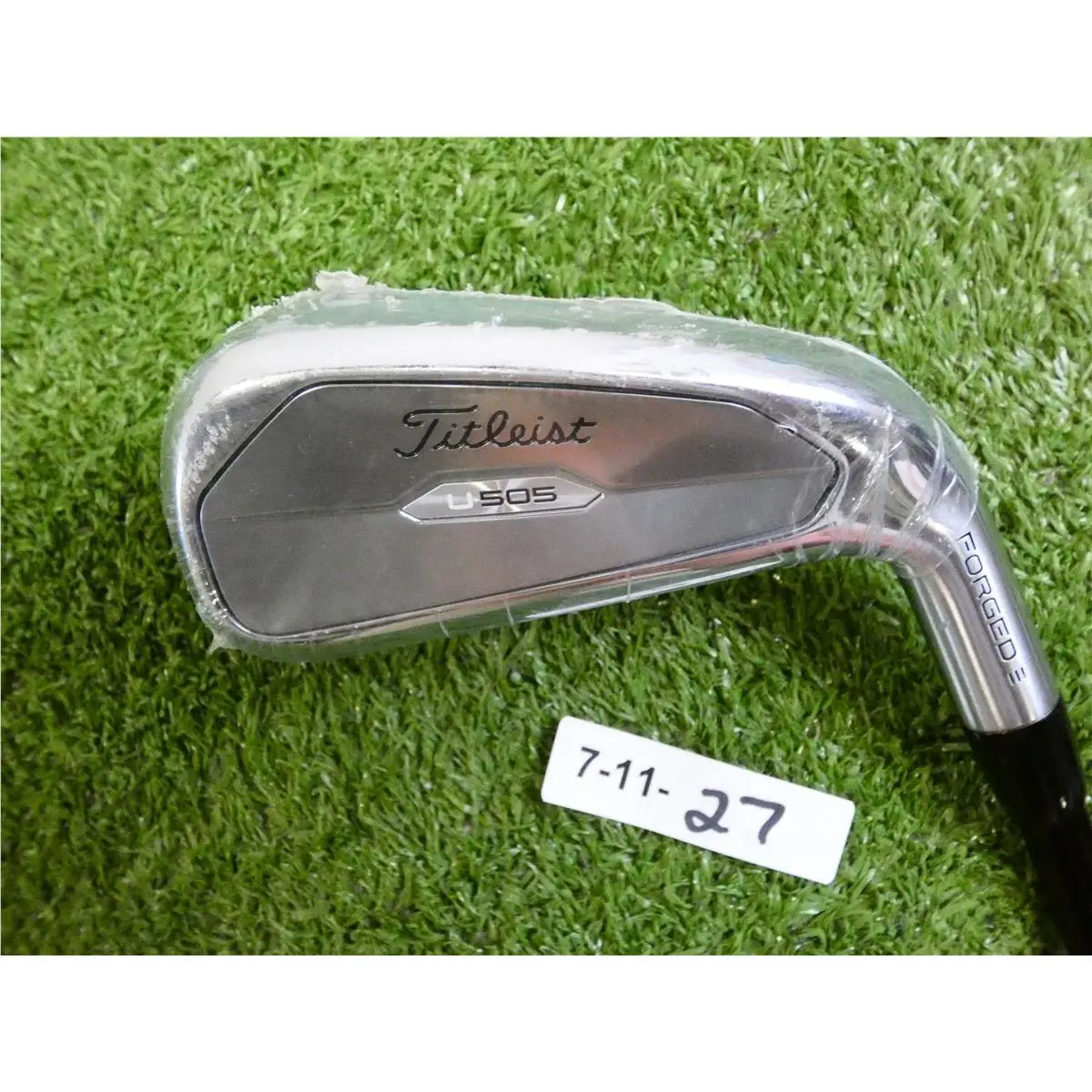 Titleist 2023 U505 22 4 Iron Utility Hybrid Hzrdus Black 80g 6.0 Stiff