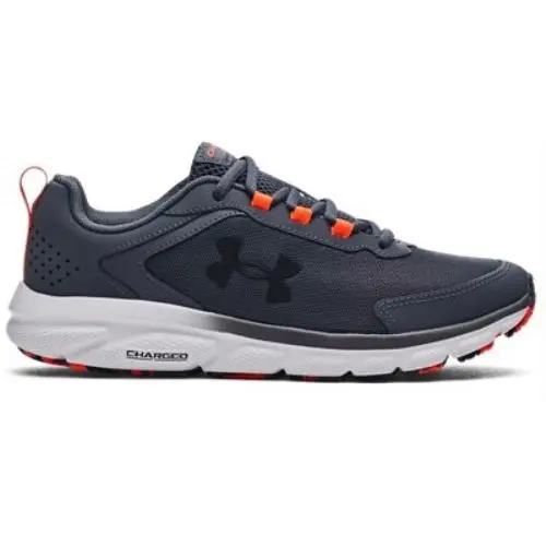 Under Armour Men`s UA Charged Assert 9 Running Shoes Downpour Gray/downpour Gray - DOWNPOUR GRAY/DOWNPOUR GRAY/BLACK