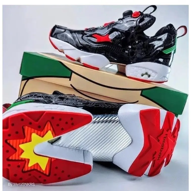 Reebok shoes - Reebok Instapump Fury - Instapump Fury - GY8470 - Core Black / Ftwr White / Glen Green 0