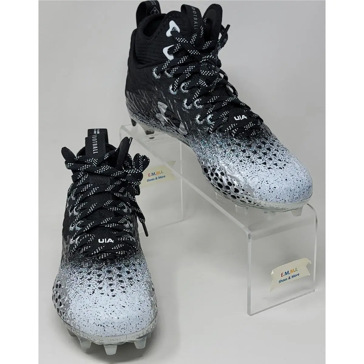 Under Armour shoes - Under Armour Spotlight Clone MC - 3026343-001 - Black 8