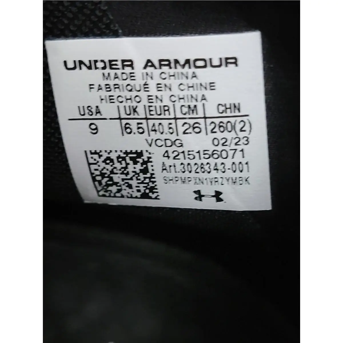 Under Armour shoes - Under Armour Spotlight Clone MC - 3026343-001 - Black 1