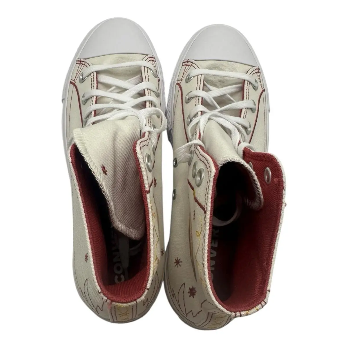 Converse shoes - Converse Chuck Taylor All-Star Lift Platform - A13395C - Beige 7