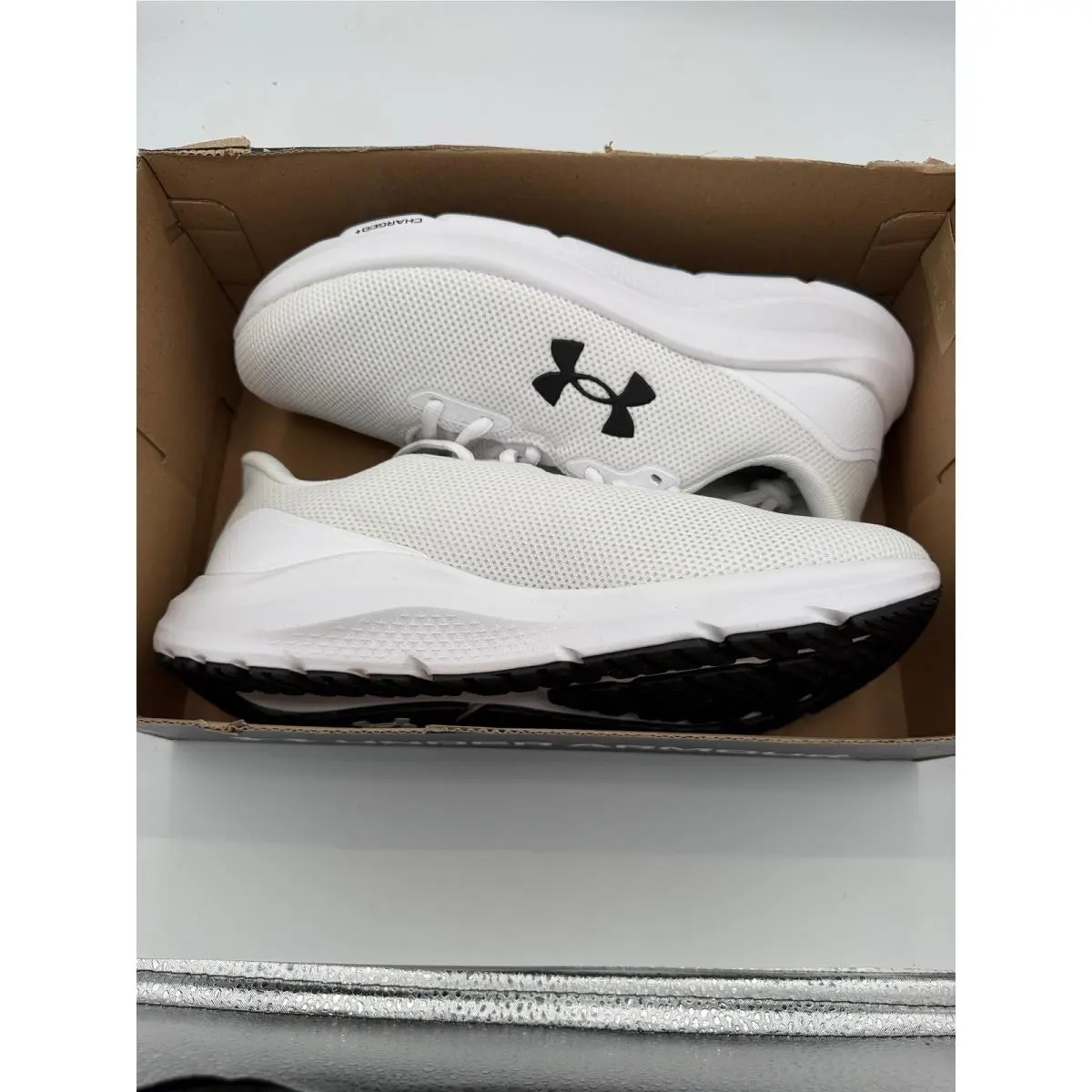 Under Armour shoes - UA Charged Pursuit 4 - Charged Pursuit - White 5