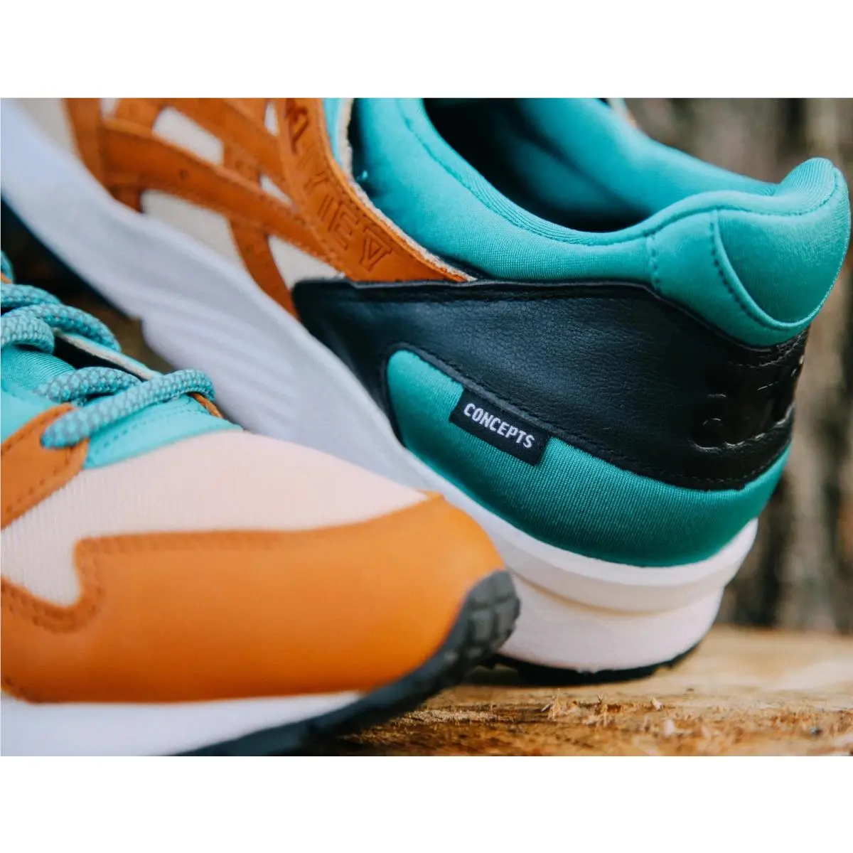 Asics shoes - ASICS Gel Lyte 5 - Gel Lyte - H54BK-TEAL - Teal/Chestnut 2
