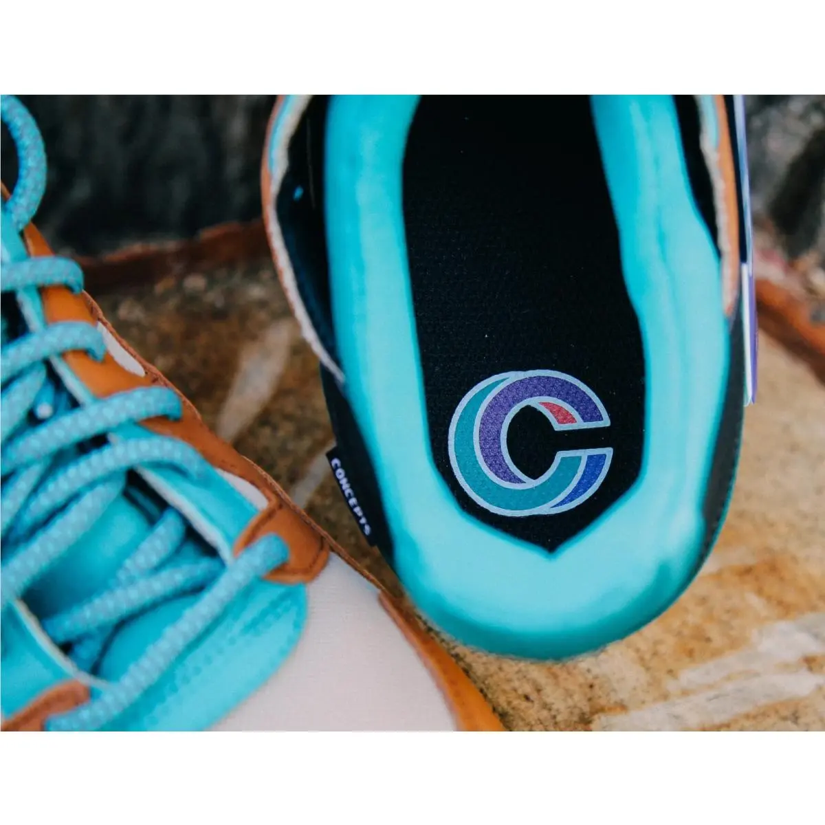 Asics shoes - ASICS Gel Lyte 5 - Gel Lyte - H54BK-TEAL - Teal/Chestnut 3