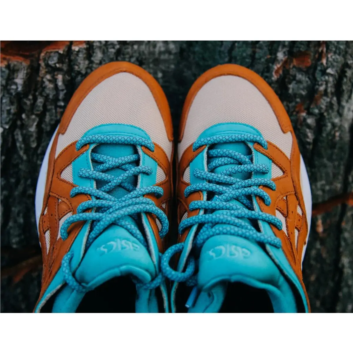 Asics shoes - ASICS Gel Lyte 5 - Gel Lyte - H54BK-TEAL - Teal/Chestnut 5
