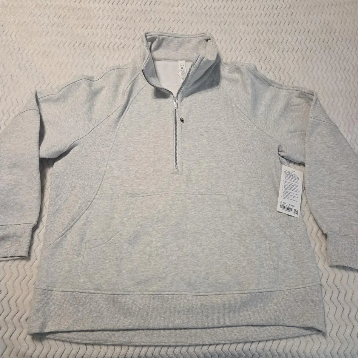 Lululemon Scuba Oversized Funnel Neck Half-zip Sweatshirt XL Xxl Super Soft