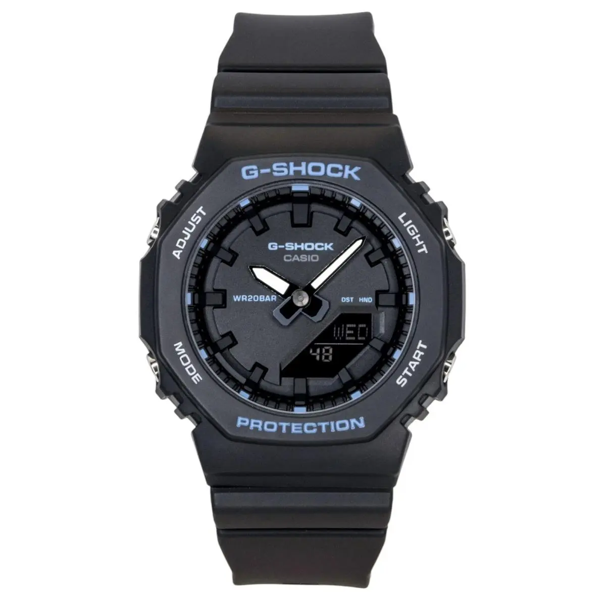 Casio G-shock Sports Bio-based Black Dial Quartz GMA-P2100BA-1A Women`s Watch