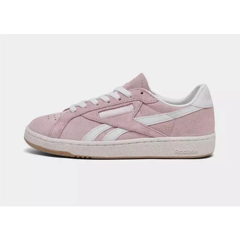 Reebok Club C Grounds Women’s Casual Shoes – Berry/berry/white – Size 9